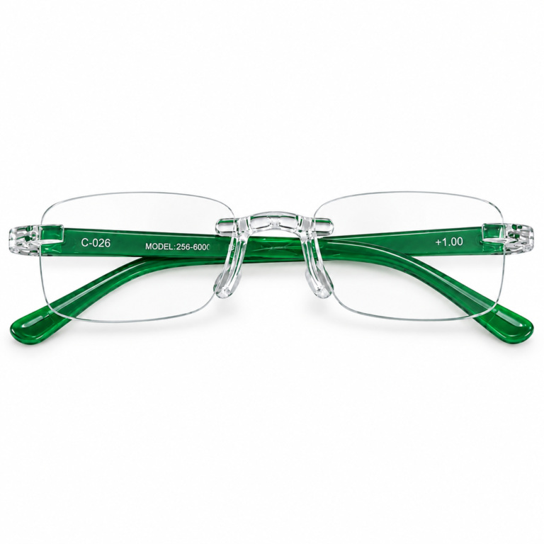 Syze optike për lexim +1.00, të gjelbra 6209