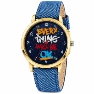 Orë dore jeans 10090, e kaltër