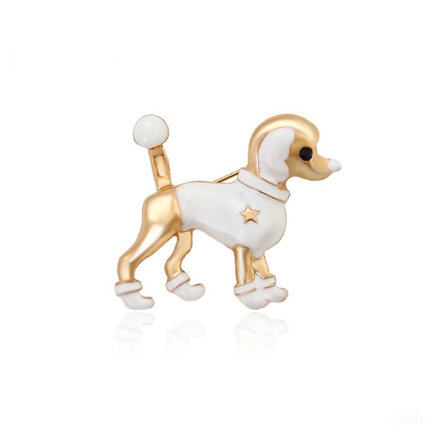 Brosh Qenush i praruar në ar 18 karatësh, B18KQ