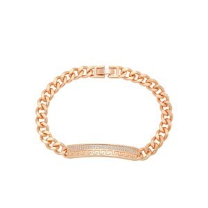 Byzylyk elegant me gurë dhe dizajn