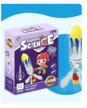 Lodër edukative-Raketë fluturuese