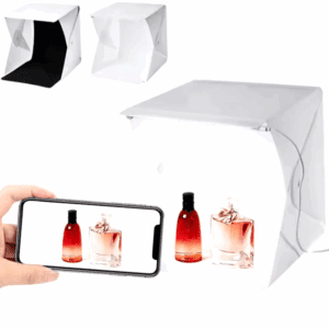 Kuti fotografike me drita LED