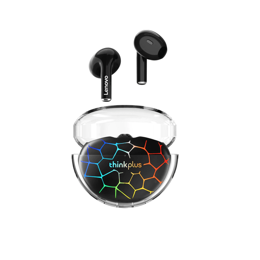 Dëgjuese Lenovo LivePods LP80 PRO RGB, të zeza