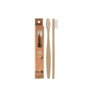 Set furça për dhëmbë 042876, 2 copë, krem