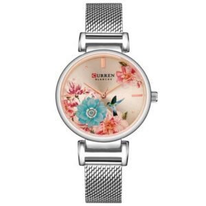 Orë dore për femra Curren, argjendtë/rozë 10116