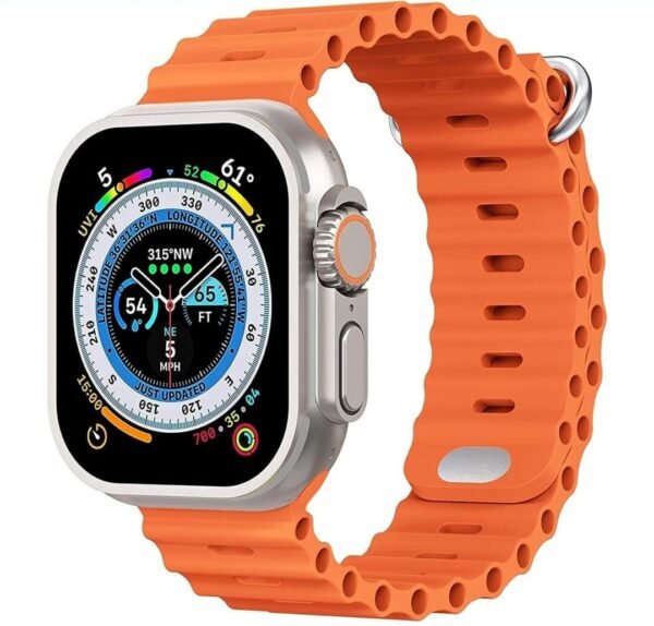 Orë Smart T800 ULTRA 2.0″, e portokalltë 10074