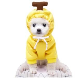 Kostum për kafshë shtëpiake,, banane, S