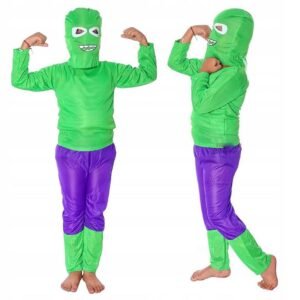Kostum Hulk për fëmijë, S