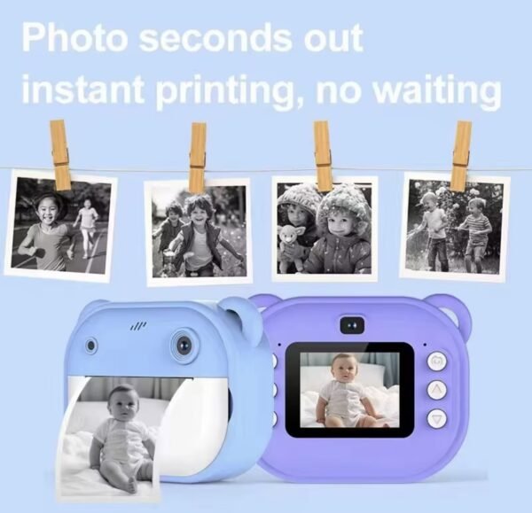 Kamerë me printer termik Smart Mimi 6020, Bluetooth USB, rozë thumbnail 3