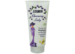 Krem dushi Litamin Charming Lady, bazë manushaqe, 200ml