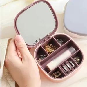 Kuti organizative për bizhuteri me pasqyrë