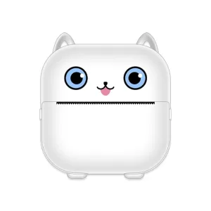 Printer termik portativ Smart Mimi, bluetooth & USB, i bardhë