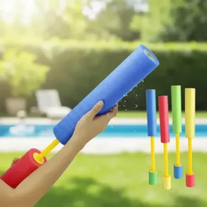 Shiringë uji për fëmijë Hutini 522, e kuqe/kaltër