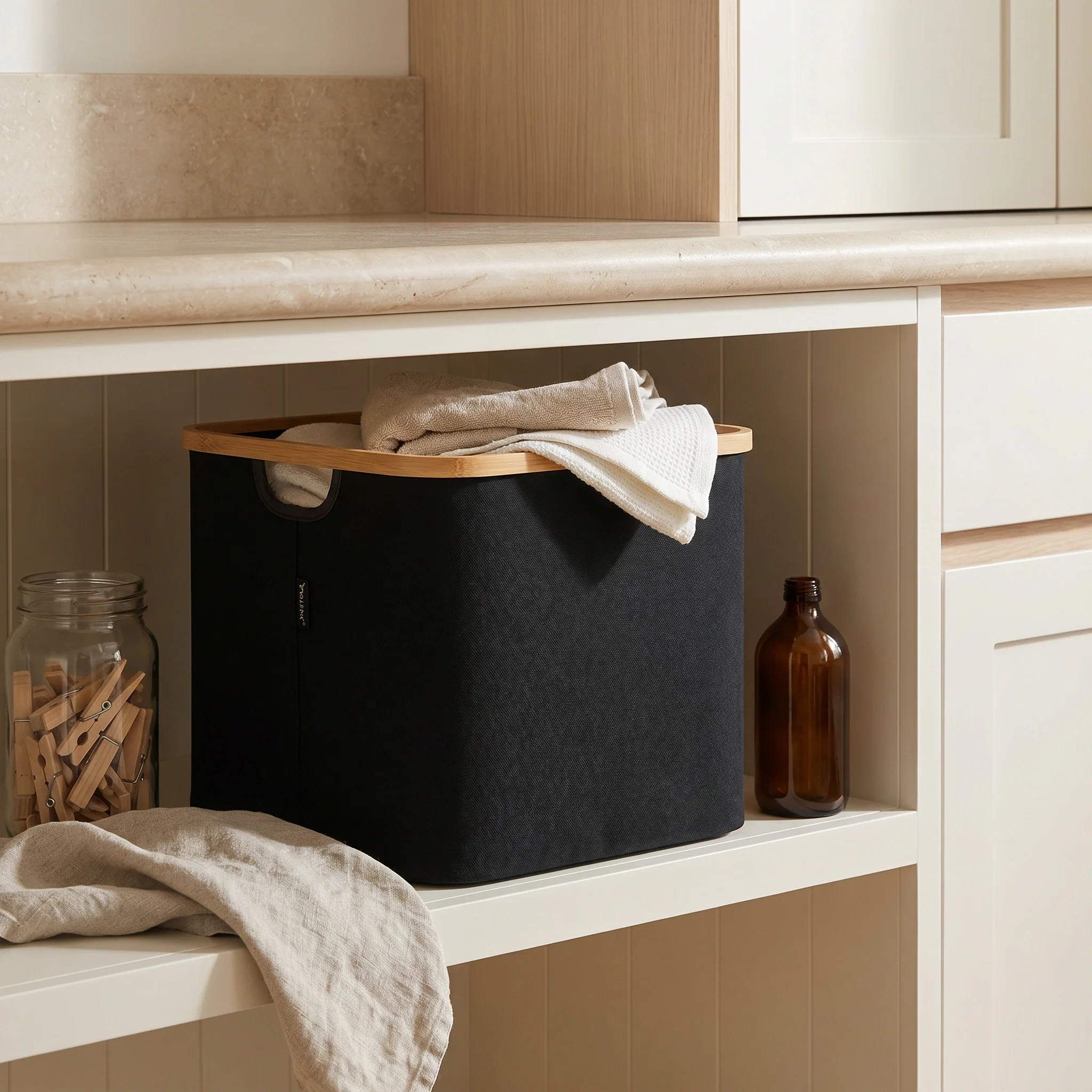 Storage-Organisers_Photoshoot_Large-Beige-Linen-Storage-Basket-with-Mesh-Lid_Sunlit-Laundry-Basket_2026-06-27_1x_3