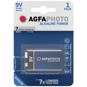 AGFAPHOTO Alkaline Power 9V 6LR61 MN1604
