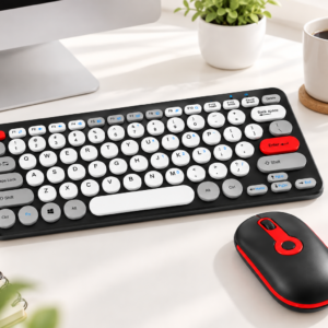 Set tastierë dhe miu Wireless 2.4G , e zezë 482831