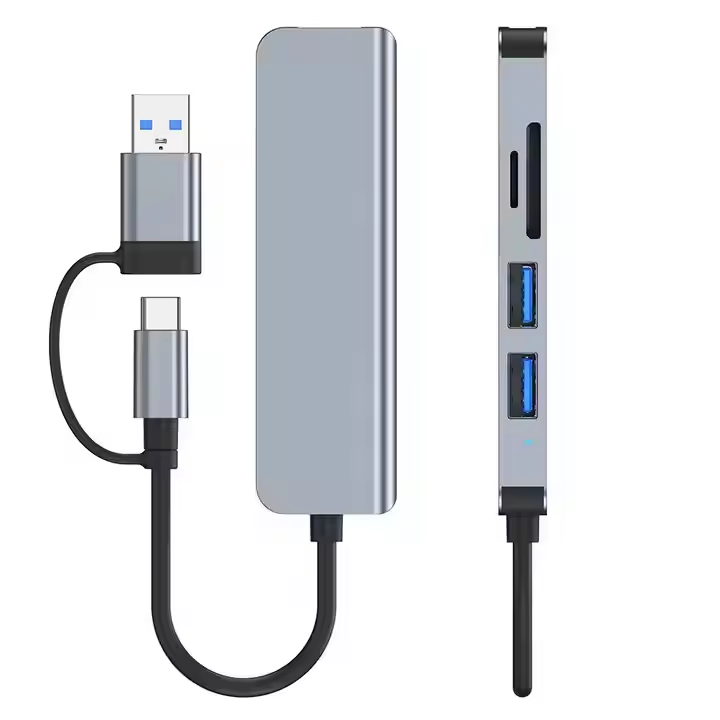 Hub USB 5 në 1 – Alumini 323478 thumbnail 3