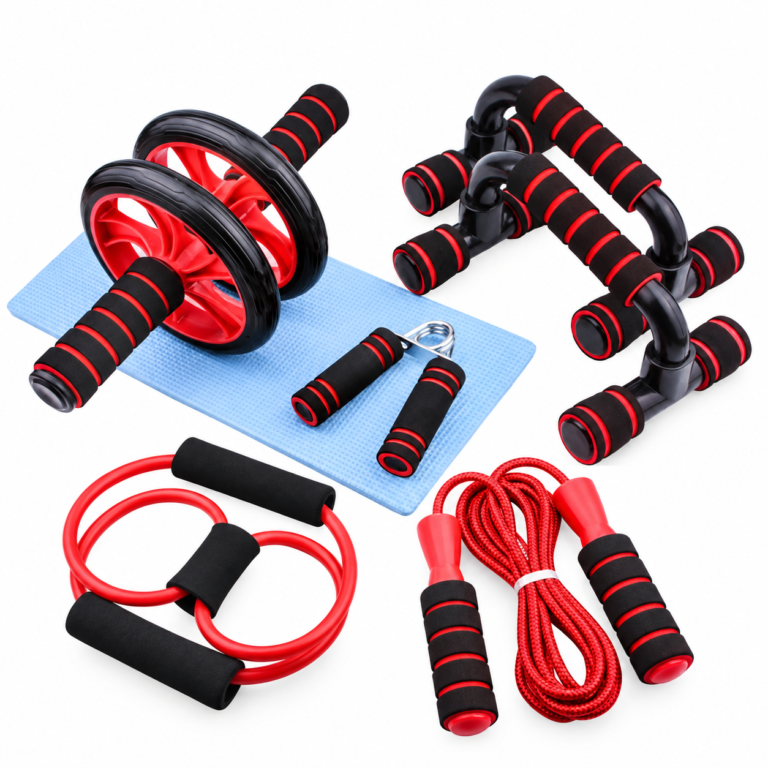 Set Fitnesi i kuq , 5 pjesë 876545